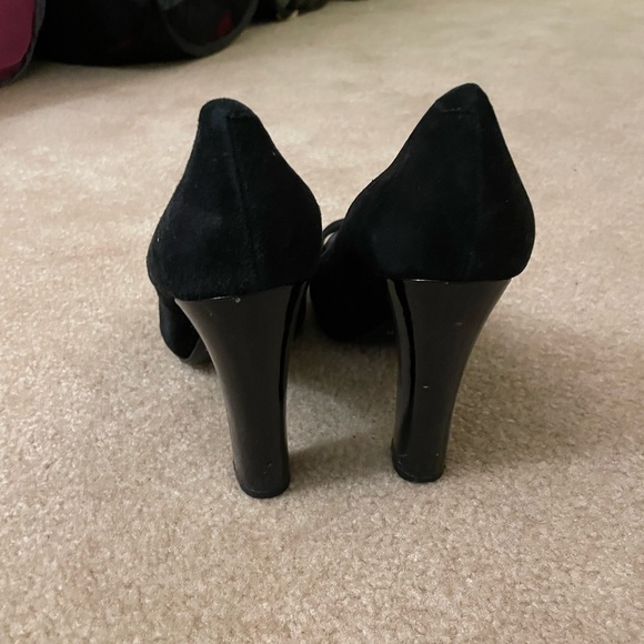 Nine West Suede open toe heels - Picture 4 of 5